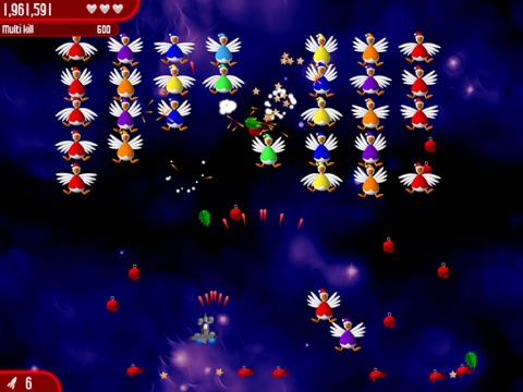Chicken Invaders 2 Xmas HD screenshot 2