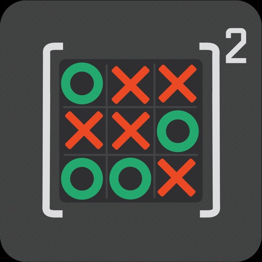 SQRD Ultimate Tic Tac Toe - Two Players 9x9 Board Game