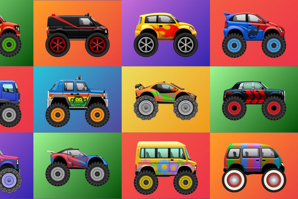 Monster Trucks for Babies Lite screenshot 2