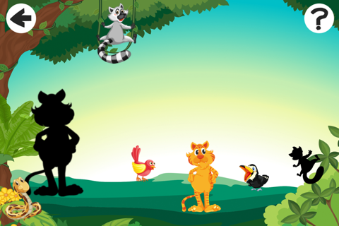 A Find the Shadow Game for Children: Learn and Play with Animals in the Forest screenshot 2