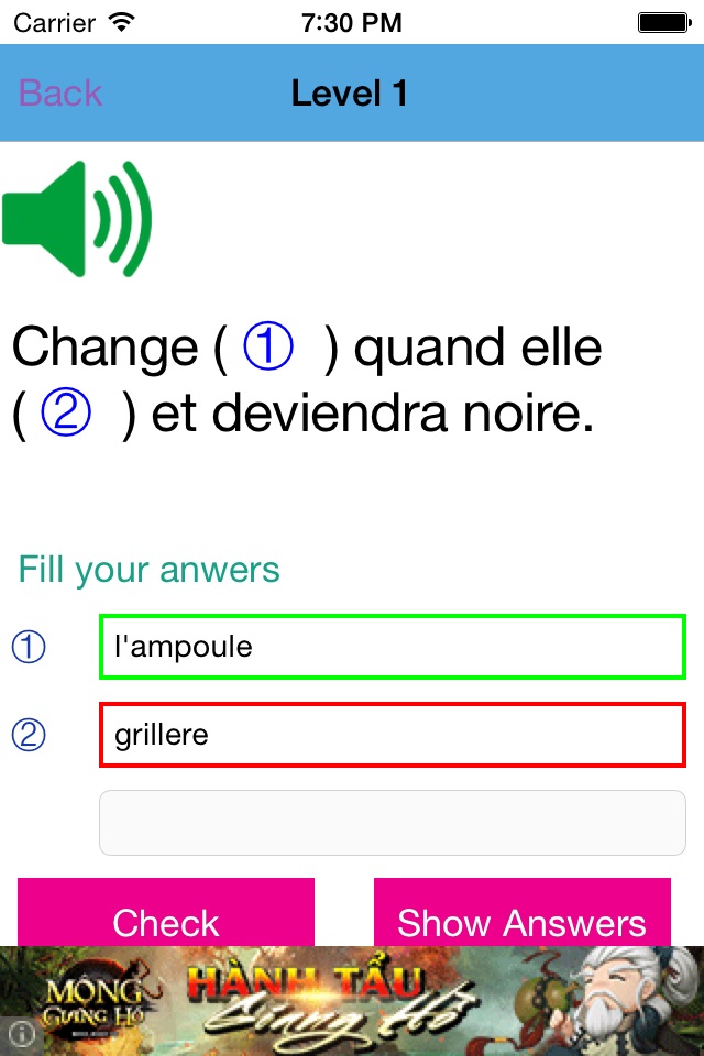 TyGonFR - French Listen Practice Free screenshot 4