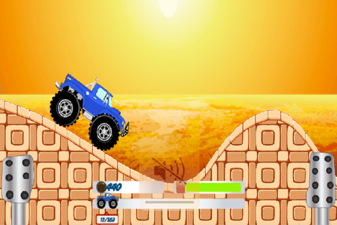 Monster Cars Racing Game screenshot 2