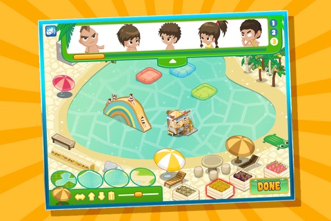 Little designer - tropical resort screenshot 2