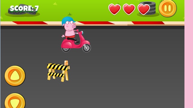 Piggy Pig Bike Adventure(圖1)-速報App