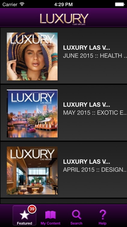 Luxury Las Vegas Magazine