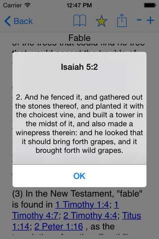 Bible Encyclopaedia with KJV Verses screenshot 4