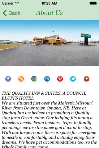 Quality Inn and Suites Council Bluffs IA screenshot 2