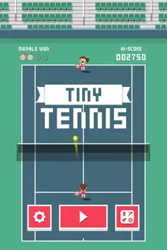 Tiny Tennis - Screenshot 1