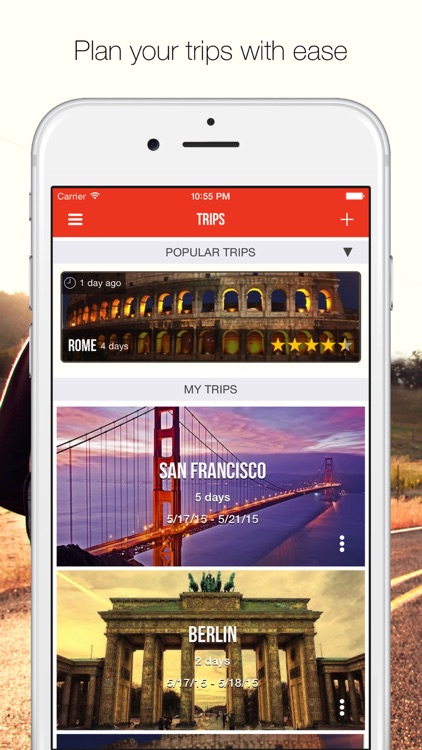 MyTRIPS - Route planner, trip organizer, offline maps, city guides
