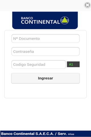 Banco Continental screenshot 2