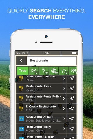 NLife Chile Premium - Navegación GPS y mapas sin conexión a Internet screenshot 4