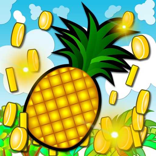 Getting rich quick! Fruits Island- Free touch game for children iOS App