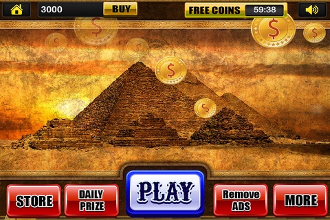 777 Lucky Pharaoh's Slots Master Fire Blast - Win Big Doubledown Jackpot Casino Games Pro screenshot 3
