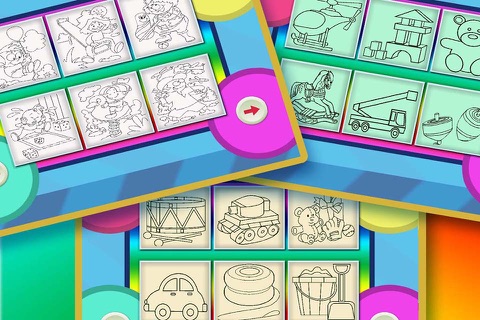 Colouring Book 21 - Making the toy colorful screenshot 2