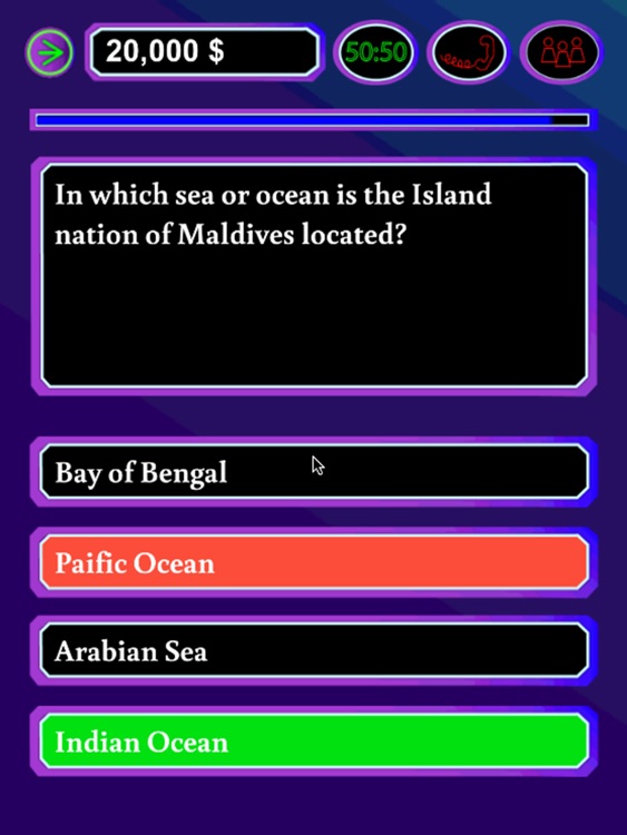 Millionaire Quiz Game screenshot-4