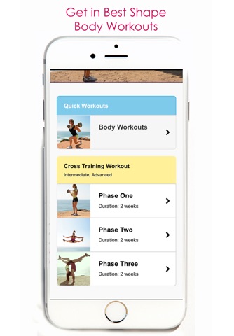 Quick Body Workouts screenshot 2