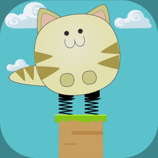 Spring Cat Jump Icon