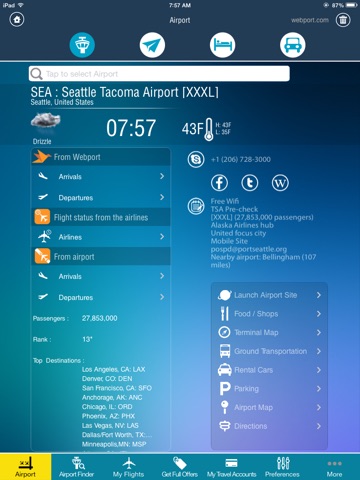 Airport (All) HD + Live Flight Tracker -all airports and flights in the world +flight status double check -radar screenshot 2