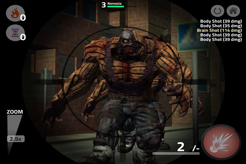 Call of Zombies Shooter Killer 3D screenshot 2