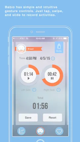 Game screenshot Babio - Baby Activity Tracker & Reminder, Simplified mod apk