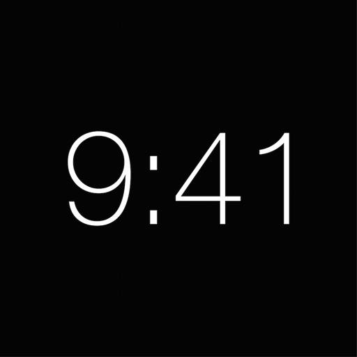 Time - Minimalistic Clock