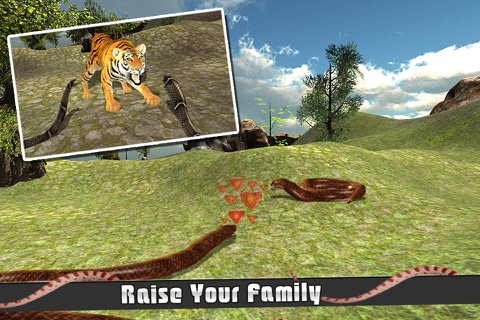 Snake Attack Simulator 3D - Deadly Python Simulation Game in Savanna Wildlife Forest screenshot 3