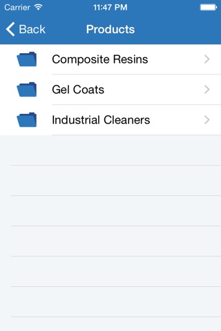 Polynt Composites Mobile Product Guide screenshot 2