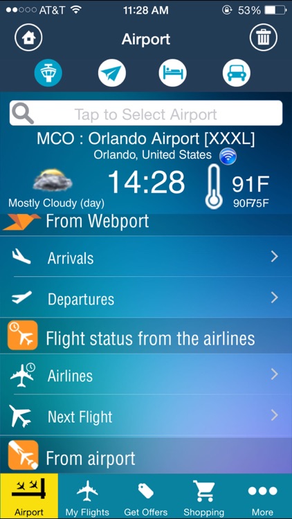 Orlando Airport (MCO) Flight Tracker Radar