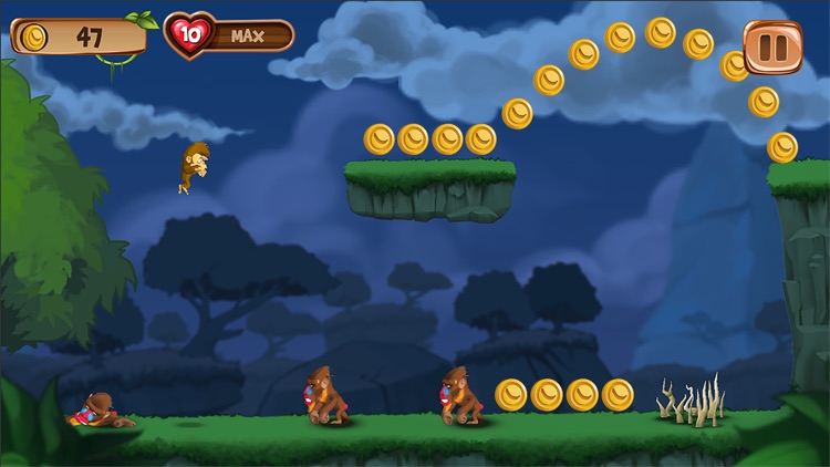 Banana Island - Monkey Run Game