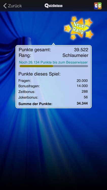 QuizDeluxe - ein deutsch-sprachiges Frage & Antwort-Spiel screenshot-3