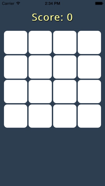 Squares Memory Puzzle