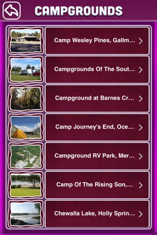 Mississippi Campgrounds Offline Guide screenshot 3