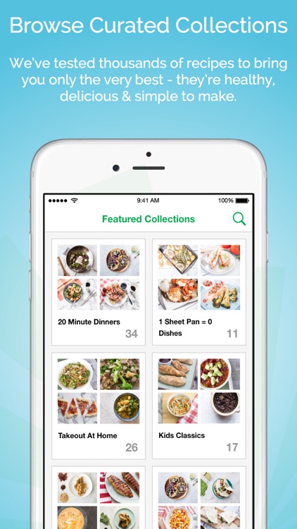 Gatheredtable - Customized weekly menus and smart grocery lists