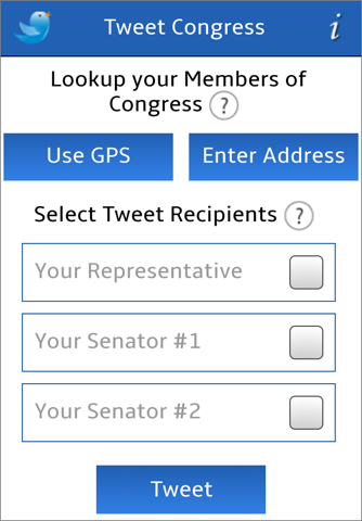 Tweet Congress -- Contact Congress  |  Express Your Views  |  Make A Difference! screenshot 2