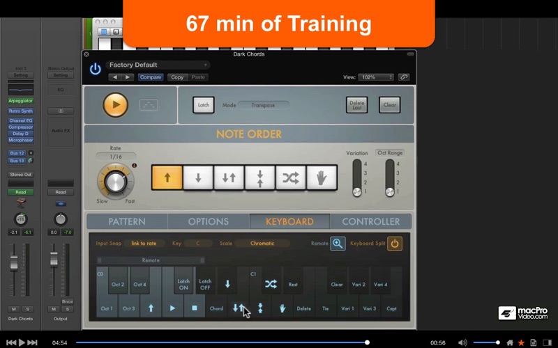 Course For MIDI FX - The Arpeggiator thumbnail 2