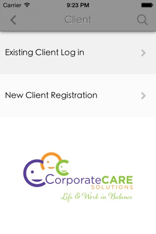 Corporate CARE Solutions screenshot 2