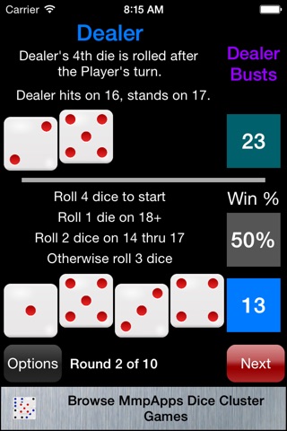 Blackjack Dice screenshot 3