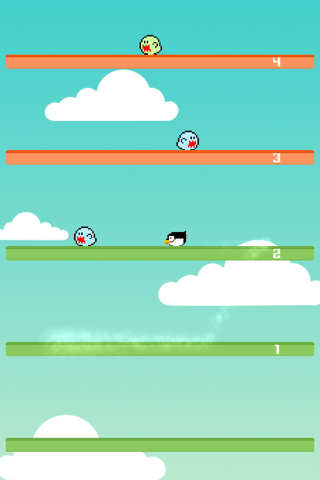 Penguin Fly - Radical Flappy Pengu Flying Skyward Safari screenshot 3