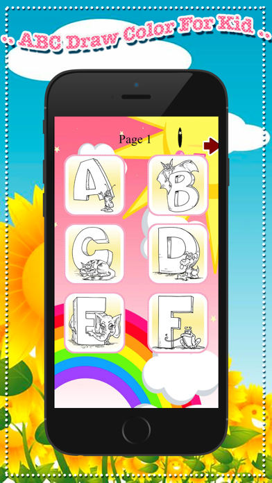 How to cancel & delete ! ABC Draw Color For Kid - step imagination by your from iphone & ipad 1