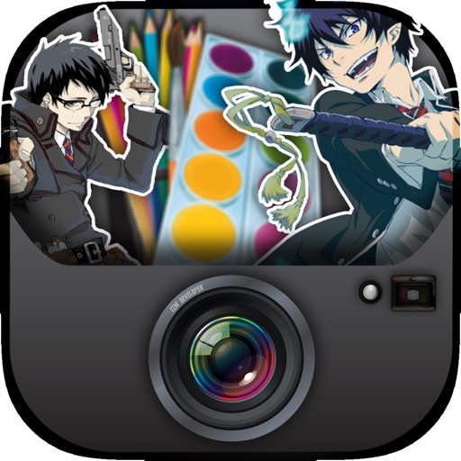 CCMWriter - Manga & Anime Studio Design Text and Pictures Camera Blue Exorcist