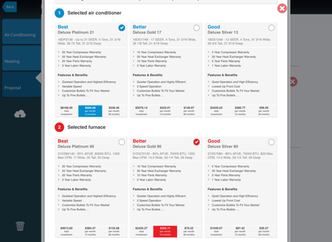 HVAC Proposal Builder Pro screenshot 2