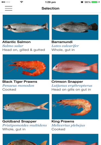 Australian Seafood Quality Index screenshot 3