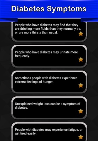 Diabetes Symptoms screenshot 2