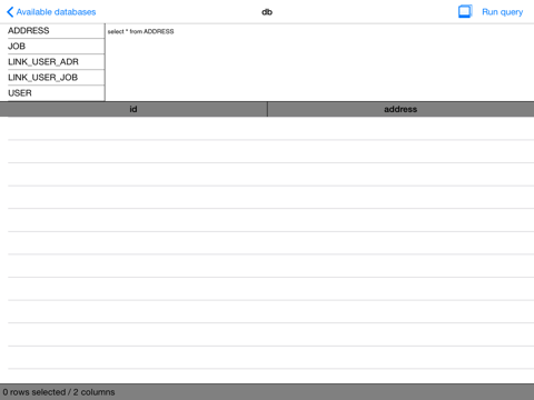 WebSqlite screenshot 4