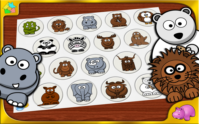 Wild Faces Jigsaw Puzzle - The Free Anim