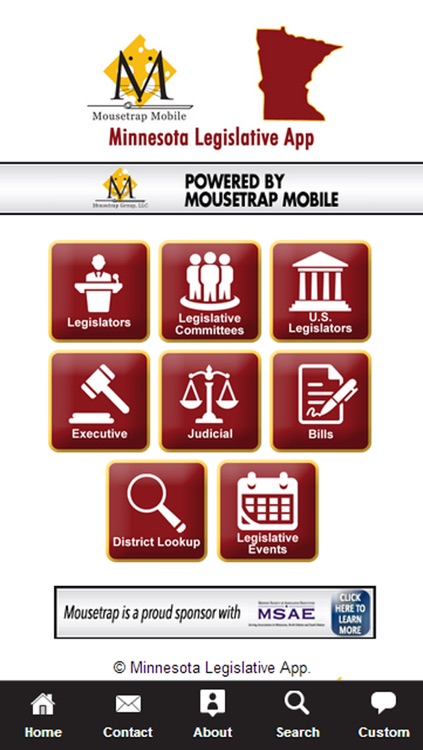 Minnesota Legislative App