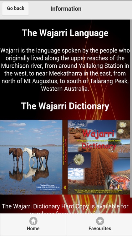 Wajarri Dictionary screenshot-4
