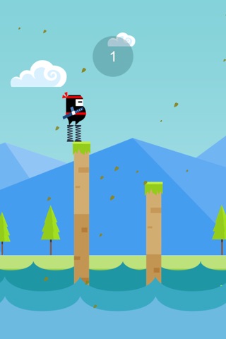 Ninja Spring Jump screenshot 4