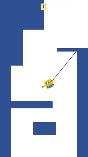 Mr. Banana : Rope Swing- Endless Climb T