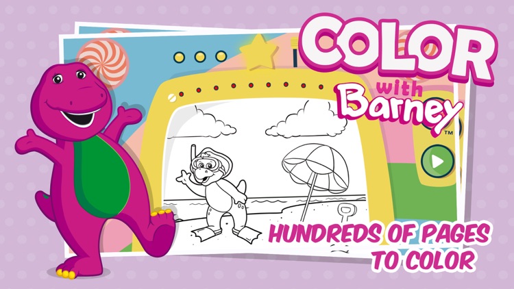 Color with Barney screenshot-4